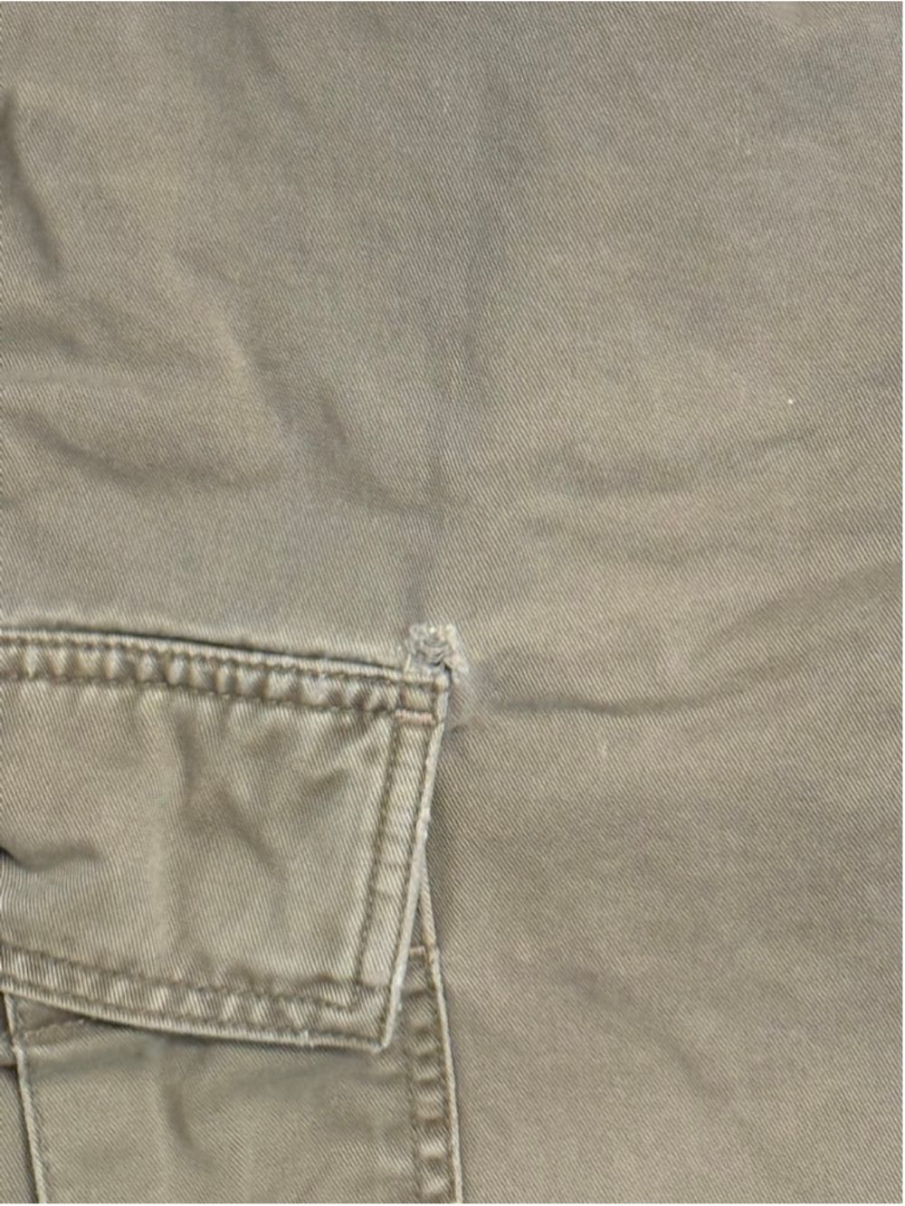 Vintage Y2K Polo Jeans Company Ralph Lauren Cargo Shorts Mens 36 Khaki Green - Picture 3 of 7